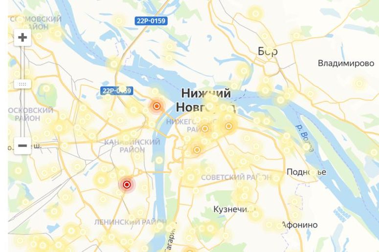 Карта нарушителей карантина появилась в Нижнем Новгороде 01